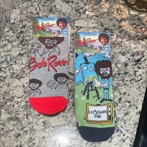 Bob Ross Themed Socks Set